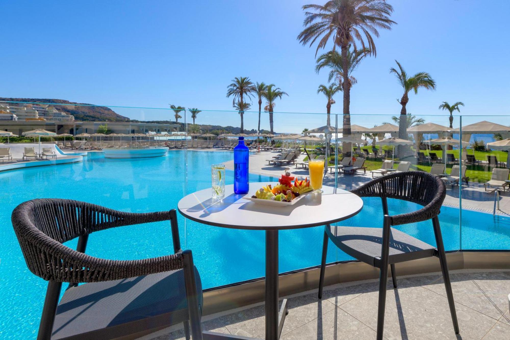 Rodos Palladium Leisure & Wellness Kallithea  Bagian luar foto Pool at the hotel