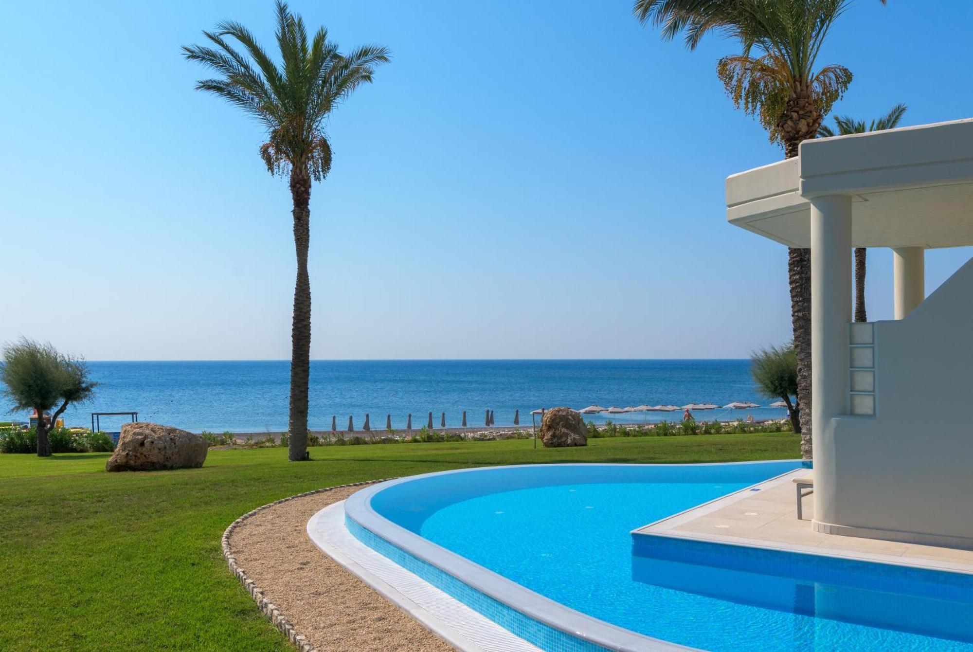 Rodos Palladium Leisure & Wellness Kallithea  Bagian luar foto A swimming pool in Cyprus